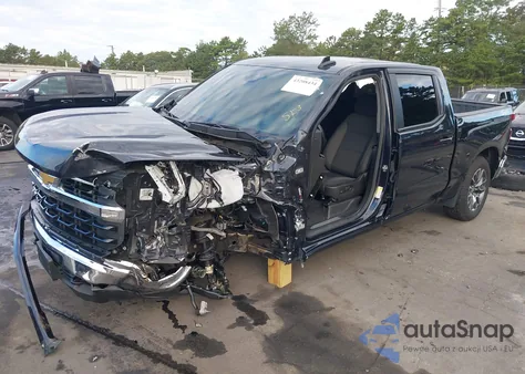 2024 Chevrolet Silverado 1500 4Wd Short Bed Lt With 2Fl from USA, damaged, VIN 1GCPDKEK8RZ266528